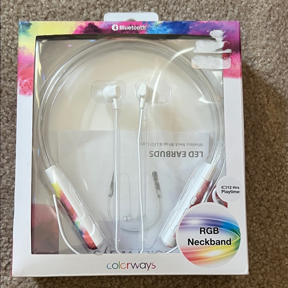 Colorways RGB Neckband Earphones